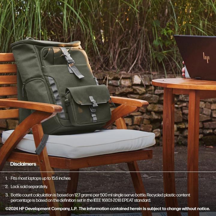 Actual product image HP 15.6-inch Modular Laptop Backpack (27 l)