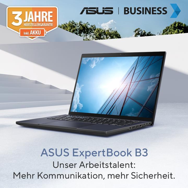 Image du produit ASUS ExpertBook B3 (16", Intel Core i7-1355U, 16 Go, 512 Go, DE)