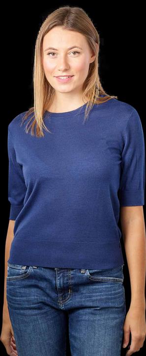 Scotch & Soda Short Sleeve Pullover Crew Neck Marine Melange (L)