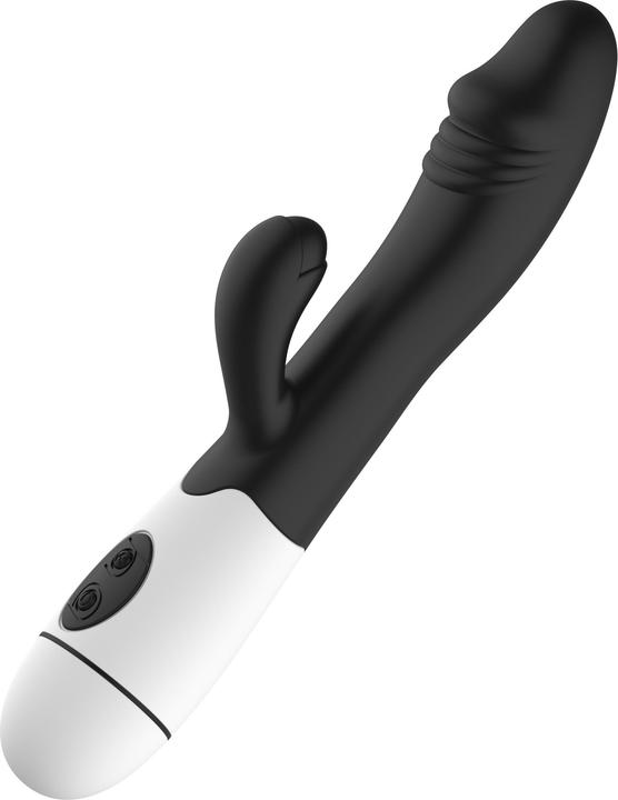 Actual product image Erolab Dodger G-spot and Clitoral Massager, Black (ZYCD01b)