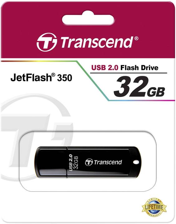 Immagine prodotto Transcend JetFlash 350 (32 GB, USB-A)
