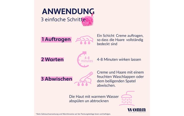 Actual product image womn Hair removal cream 100 ml (100 ml, 1 x, 150 g)