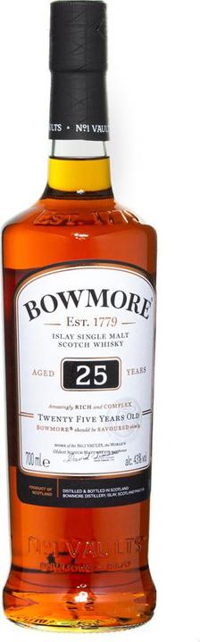 Produktbild Bowmore 25 Years (Single Malt, Scotch Whisky, 1 x 70 cl)