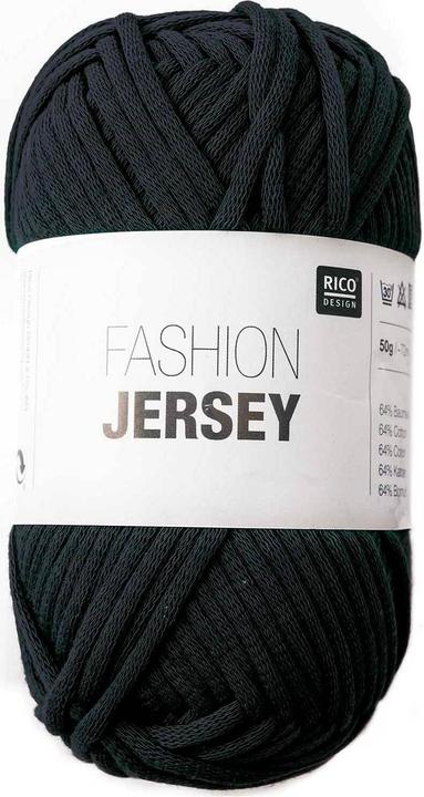 Image du produit Rico Design Laine Fashion Jersey 50 g noir (72 m)