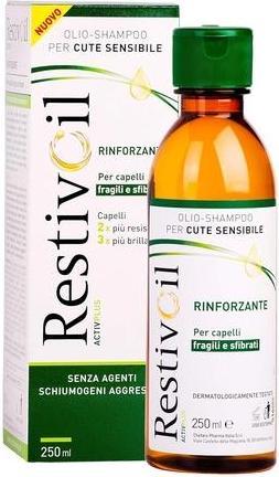 Actual product image RestivOil Activplus Hair Strengthening Shampoo with Physiological Oil 250ml (250 ml, Liquid shampoo)