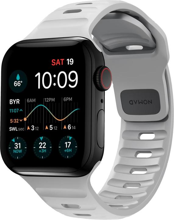 Immagine prodotto Nomad Sport Strap V2 40mm/38mm Lunar Gray (40 mm, Materiale sintetico)