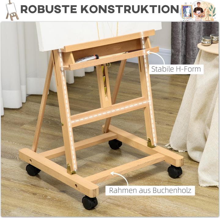Produktbild Vinsetto Staffelei