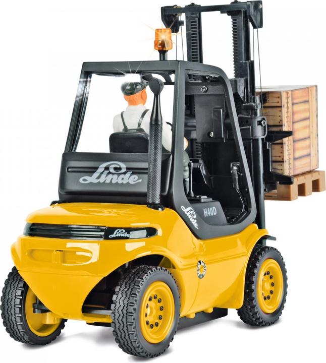 Produktbild Carson Modellsport 907673 1:14 Gabelstapl. Linde 2.4G 100%RTR gelb 1:14 Elektro (RTR Ready-to-Run)