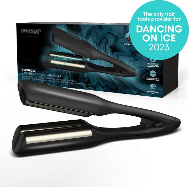 Homedics WV-3000-EU Progloss 2-IN-1 Beach & Volume Waver