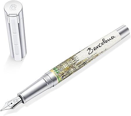 Actual product image Staedtler PREMIUM fountain pen Barcelona M nib leather (1 x)