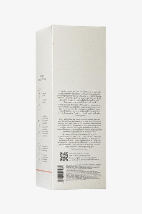 Nutritional values and ingredients Molton Brown Infinite Bottle Heavenly Gingerlily (400 ml)