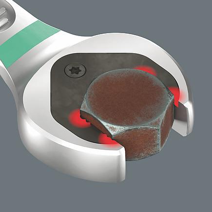 Actual product image Wera 9631 Magnetic rail 6000 Joker 2 (19 mm, 10 mm, 17 mm, 13 mm)