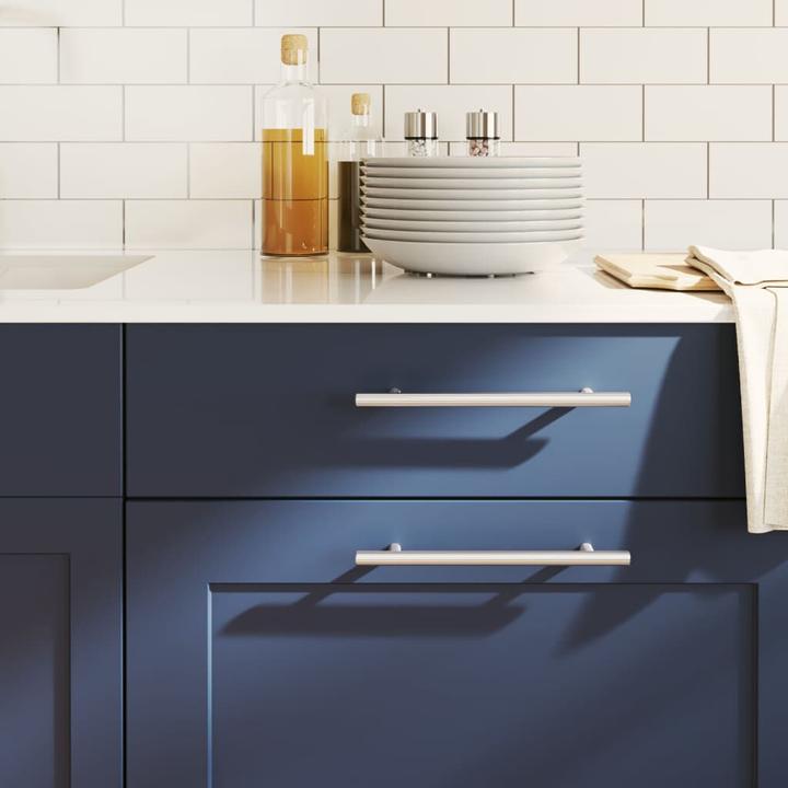 Produktbild VidaXL Möbelgriffe 10 Stk. Silbern 160 mm Edelstahl,Farbe