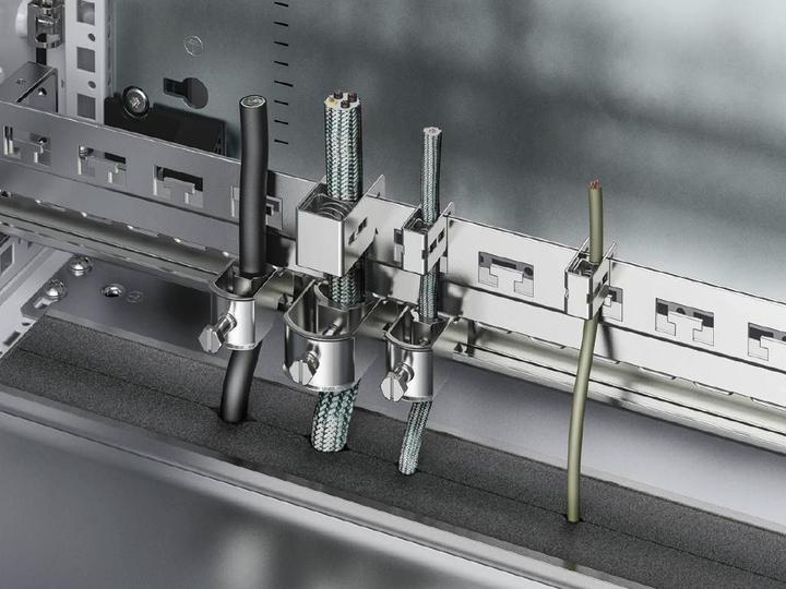 Actual product image Rittal Mounting rail perforated, C-Prof
