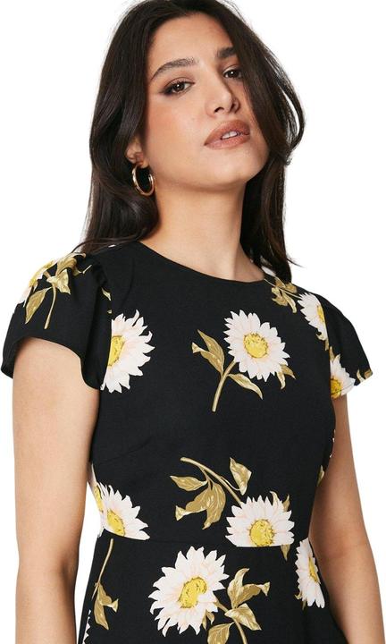 Produktbild Dorothy Perkins Minikleid Gestaffelter Saum FlatterÄrmel (36)