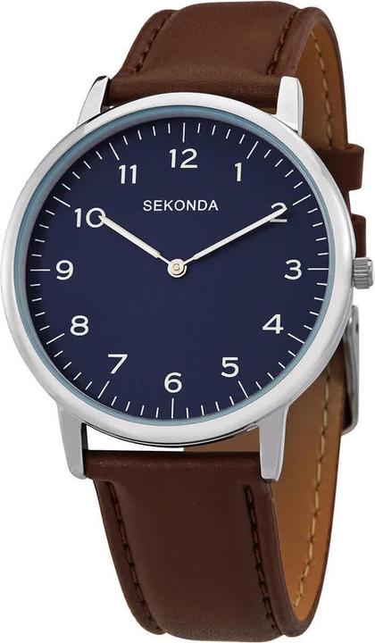 Sekonda Quarz Lederarmbanduhr Für Männer