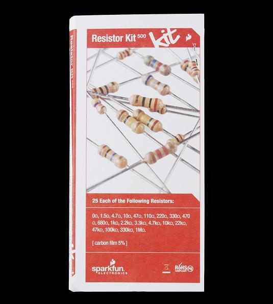 Produktbild SparkFun Widerstandsset (Kohleschichtwiderstände 0.25W)