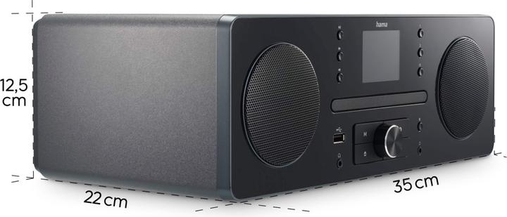 Actual product image Hama DR1560CBT (FM, DAB+, DAB, Bluetooth)