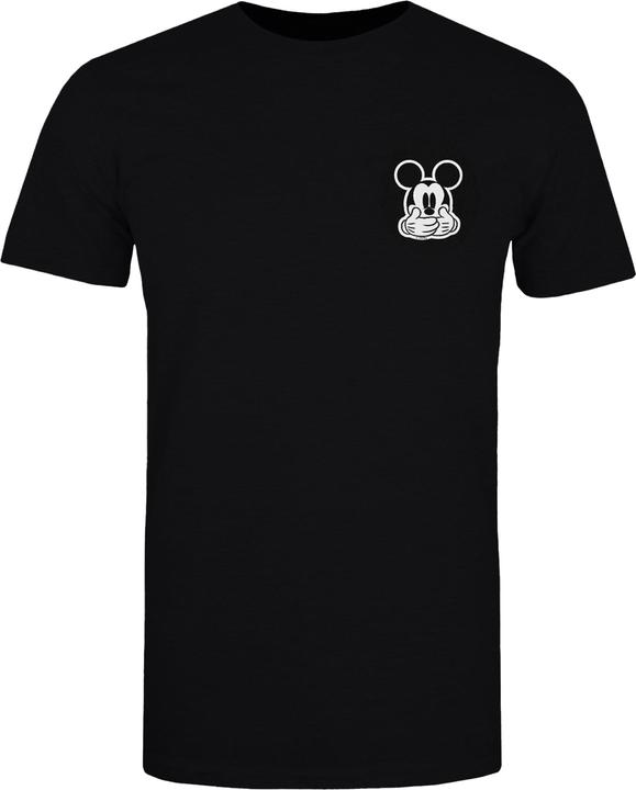 Disney Mickey Mouse Dont Speak Breast Print TShirt Jungen