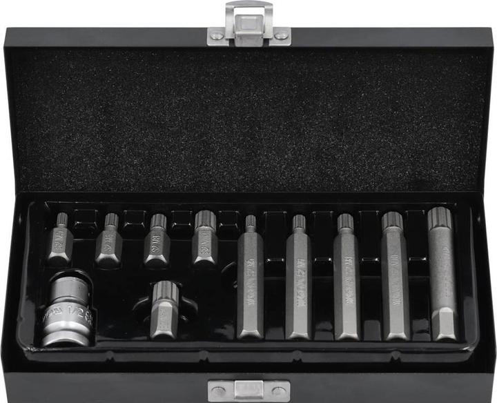 Produktbild Yato Screwdriver Bit Set Spline 11pcs (M6, M8, M5, M10, M12)