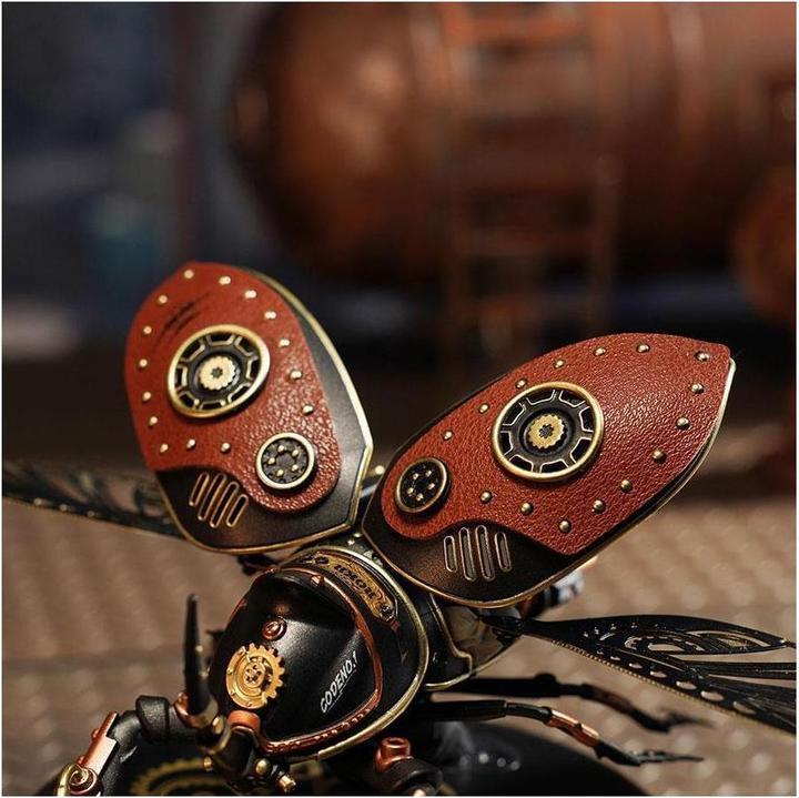 Actual product image Rokr 3D steampunk beetle kit : Rhinoceros beetle