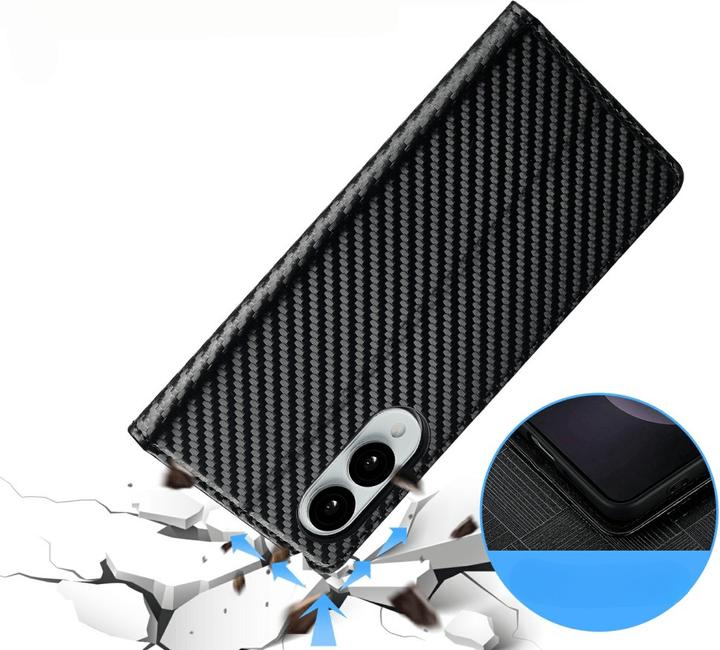 Actual product image LC.Imeeke Galaxy S25 Edge - Hülle Carbon Fiber (Samsung Galaxy S25 Edge)