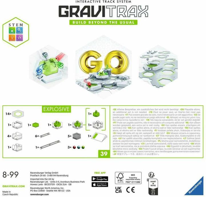 Produktbild Ravensburger GO Explosive. Kombinierbar mit allen Produktlinien, Starter-Sets, Extensions & Elemen