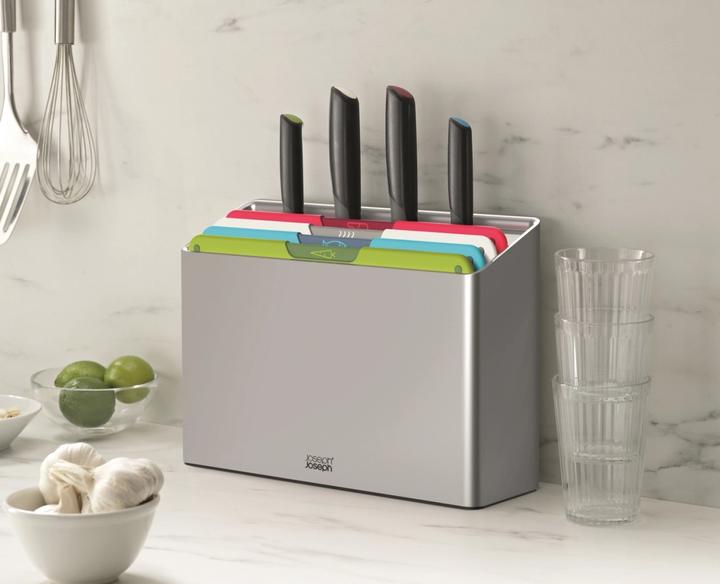 Produktbild Joseph Joseph Messer- und Schneidebrettset Folio Icon Plus 8tlg.