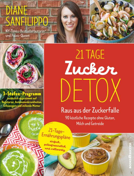 Produktbild 21-Tage-Zucker-Detox (Deutsch, Diane Sanfilippo, 2017)