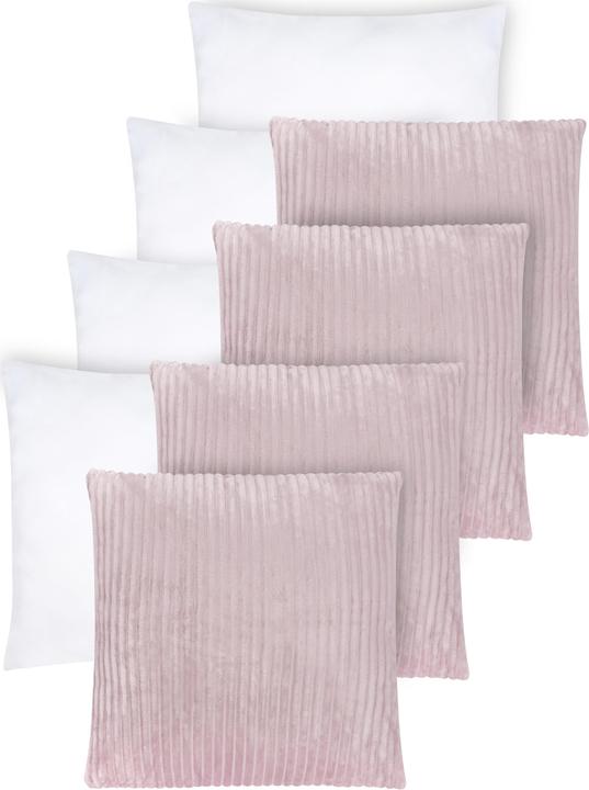 Produktbild Aspero 4er Set Kissenbezüge mit Füllung 45 x 45 cm Zarate - 9077 (45 x 45 cm)