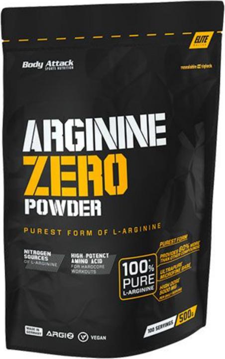 Produktbild Body Attack Arginine Zero (500g Beutel) (Neutral, 1 Stk., 500 g)