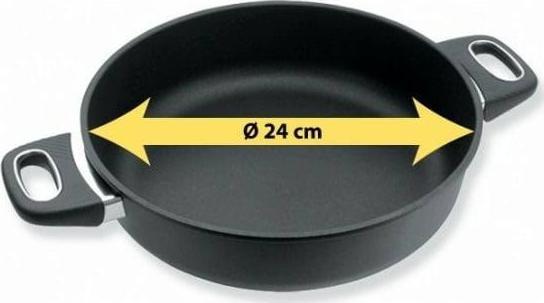 Image du produit Gastrolux Sauteuse plate BIOTAN (24 cm, Poêle à frire, Fonte d'aluminium)