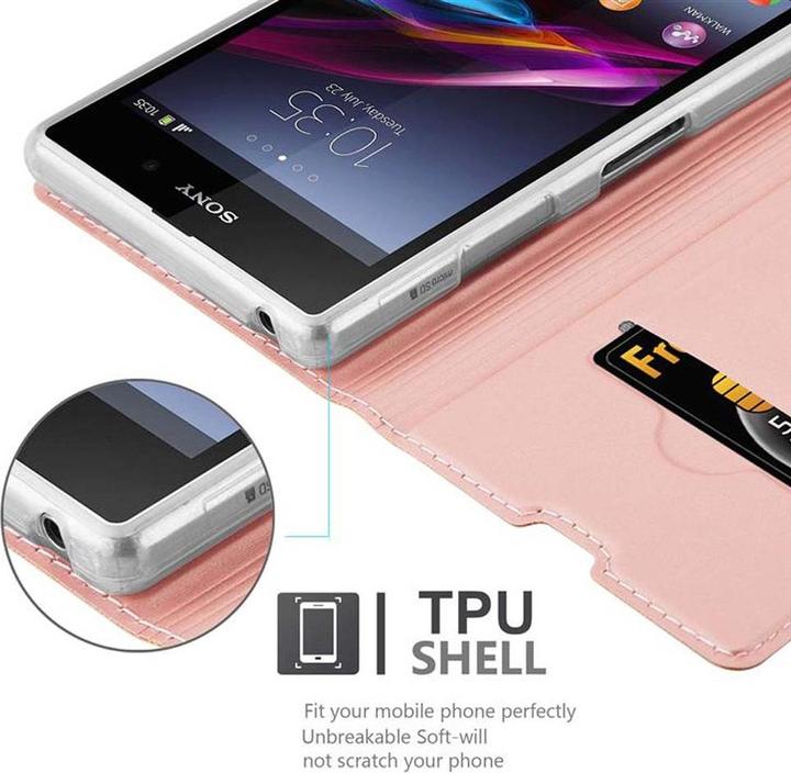 Image du produit Cadorabo Book Classy Style Cover (Sony Xperia Z1)