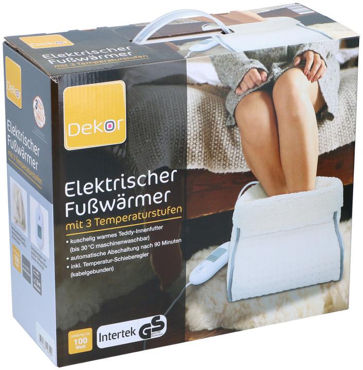 Dekor Footwarmer white 100w FL