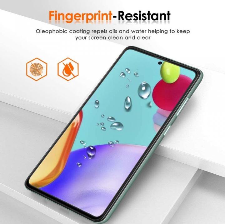 Produktbild Screenguard Samsung Galaxy A52 Full Screen Panzerglas Schutzfolie 2.5D 9H (1 Stück, Samsung Galaxy A52)