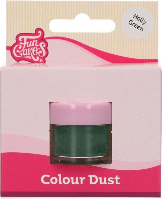 Produktbild FunCakes Holly Green Farbpulver