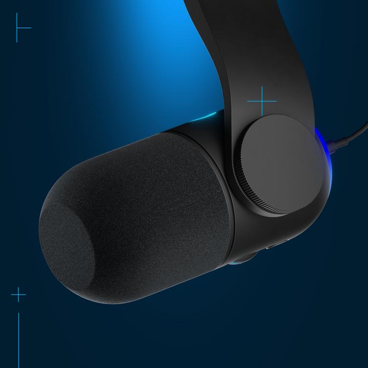 Actual product image Logitech Yeticaster GX Dynamic RGB Gaming Mic