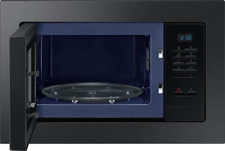 Image du produit Samsung MS20A7013AB/EF, Ingebouwd, Solo-magnetron, 20 l, 850 W, Knoppen, Zwart (Prise UE, 20 l)