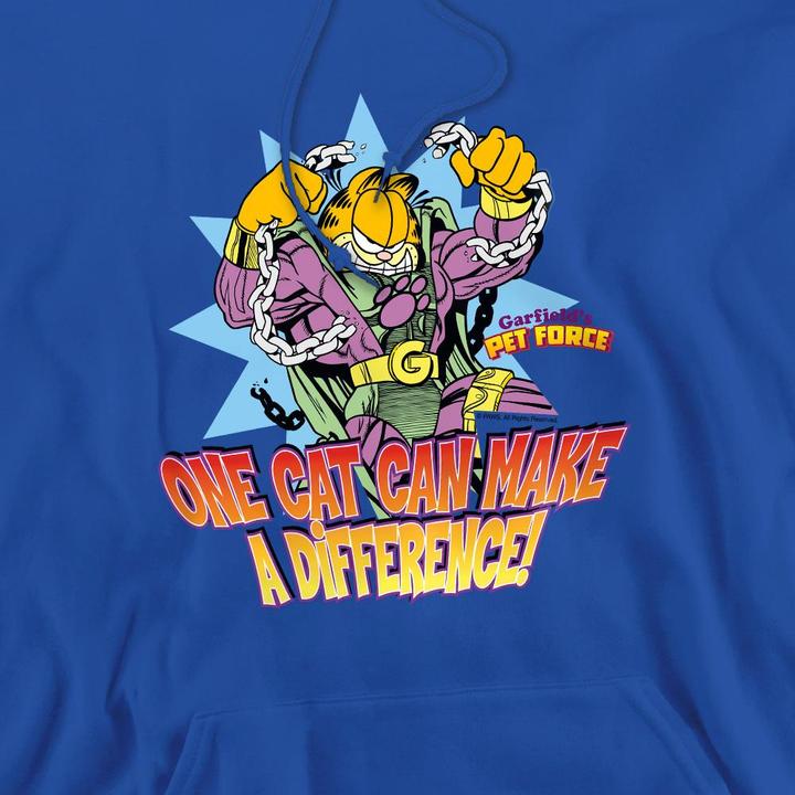 Immagine prodotto Garfield Make A Difference Felpa con Cappuccio Uomo (L)