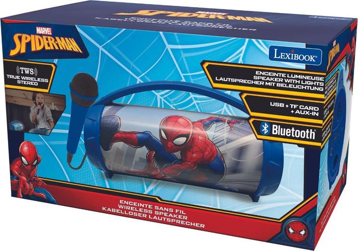 Productafbeelding Lexibook Spider-Man Bluetooth luidspreker met microfoon