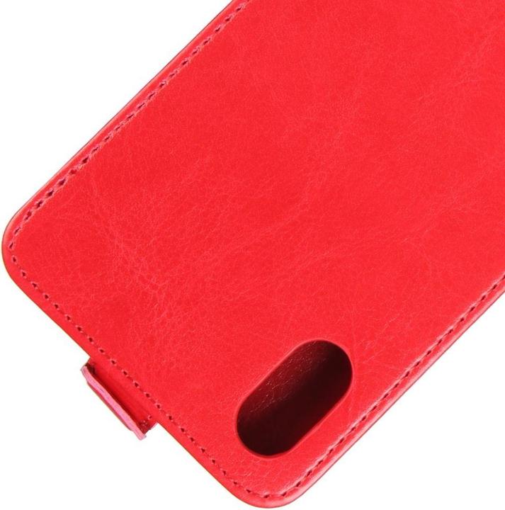 Actual product image Cover-Discount Leather flip case with photo pocket vertical (Apple iPhone X, Apple iPhone XS)