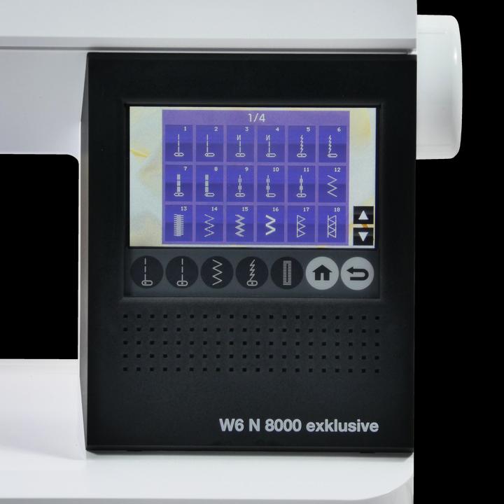 Produktbild W6 Stickmaschine N 8000 Exklusive (150 x 250 mm)