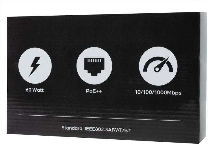 Produktbild Onit PoE++ Injector 60 W (802.3bt (PoE++), 60 W)