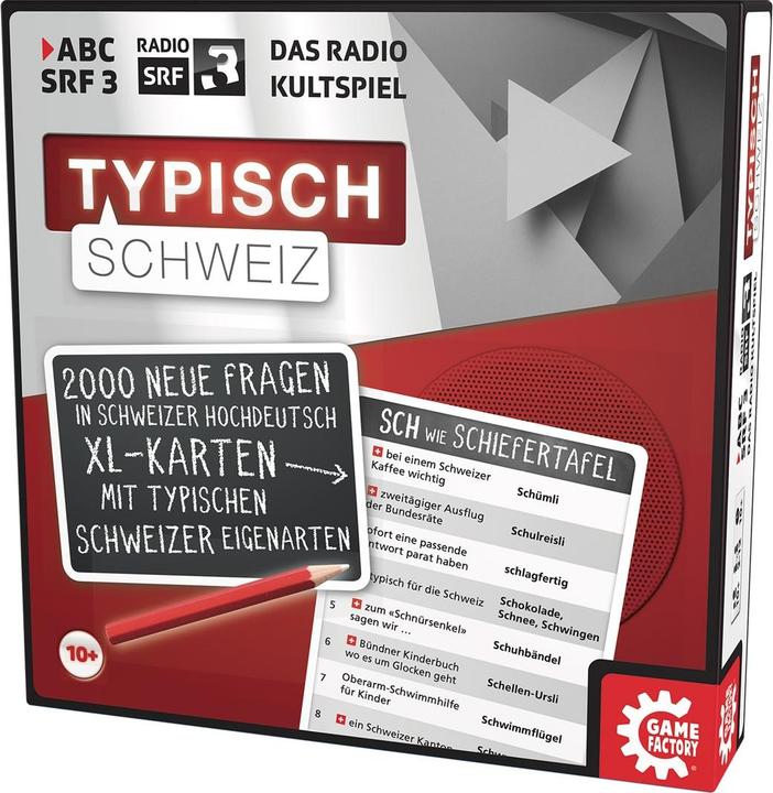 Produktbild Game Factory ABC SRF 3 Typisch Schweiz (Deutsch, Schweizerdeutsch)