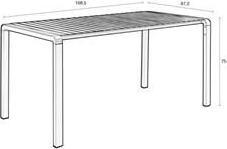 Produktbild Zuiver Vondel (168.50 cm)