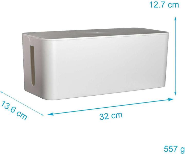 Produktbild Intirilife Kabelbox aus Kunststoff