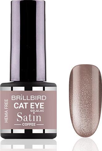 BrillBird Cat Eye SATIN - Coffee 4ml (Gel-Effekt Nagellack)