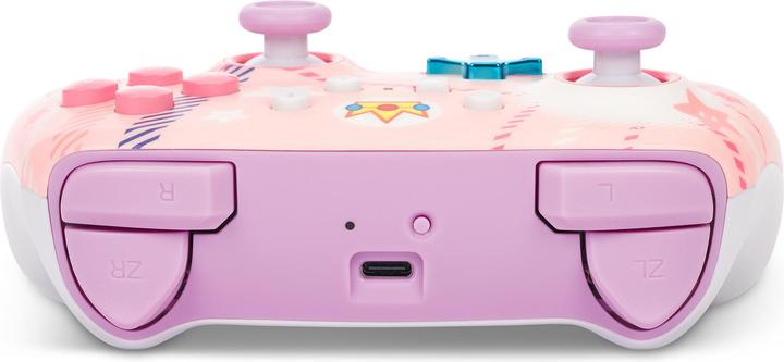 Image du produit PowerA Enhanced Wireless Controller Princess Peach Plaid (Switch OLED, Switch Lite, Switch)