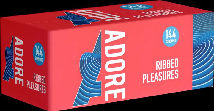 Image du produit Adore Plaisir nervuré (144 pcs)