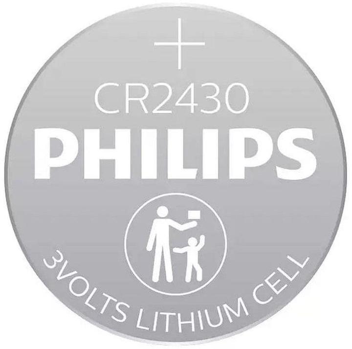 Produktbild Philips Knopfzelle Knopfzelle Lithium CR2430 2 Stück (2 Stk., CR2430)